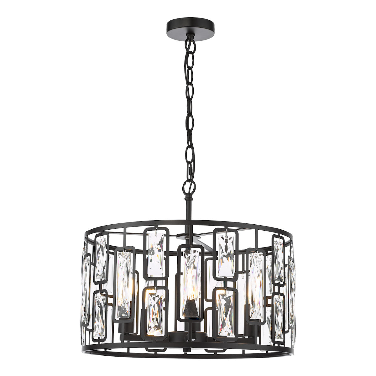 DAR ZOE0522 Zoelle 5 Light Pendant