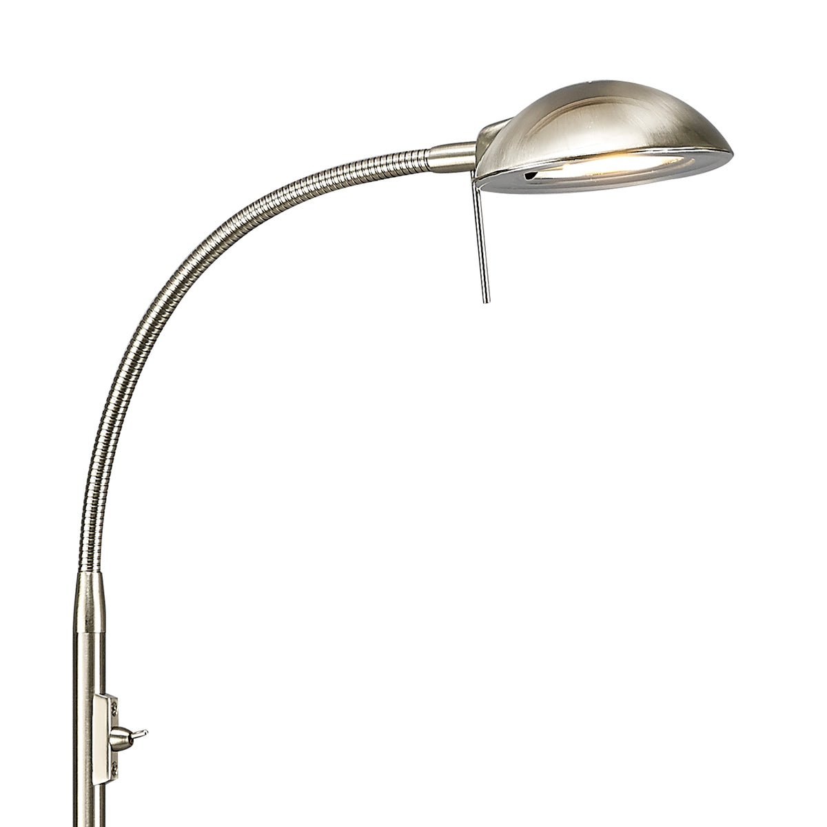 Bamberg Floor Lamp D0120 Satin Nickel