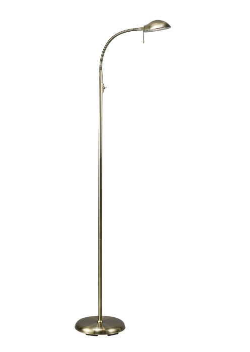 Bamberg Floor Lamp D012 Antique Brass