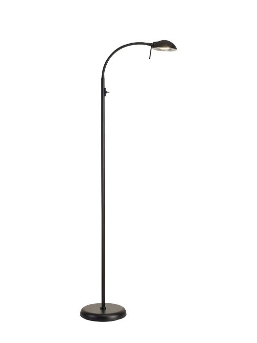 Bamberg Floor Lamp D0795 Satin Black