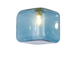 Spacek 13x13x12.5cm Smooth Squircle (P) Glass Shade EM0549