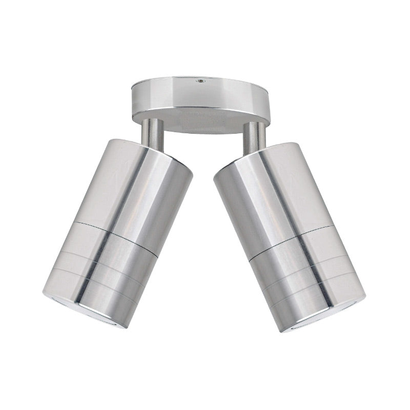 Gap Lighting GP3-SS2 Pillar Twin Spot Wall/Ceiling Light Stainless Steel