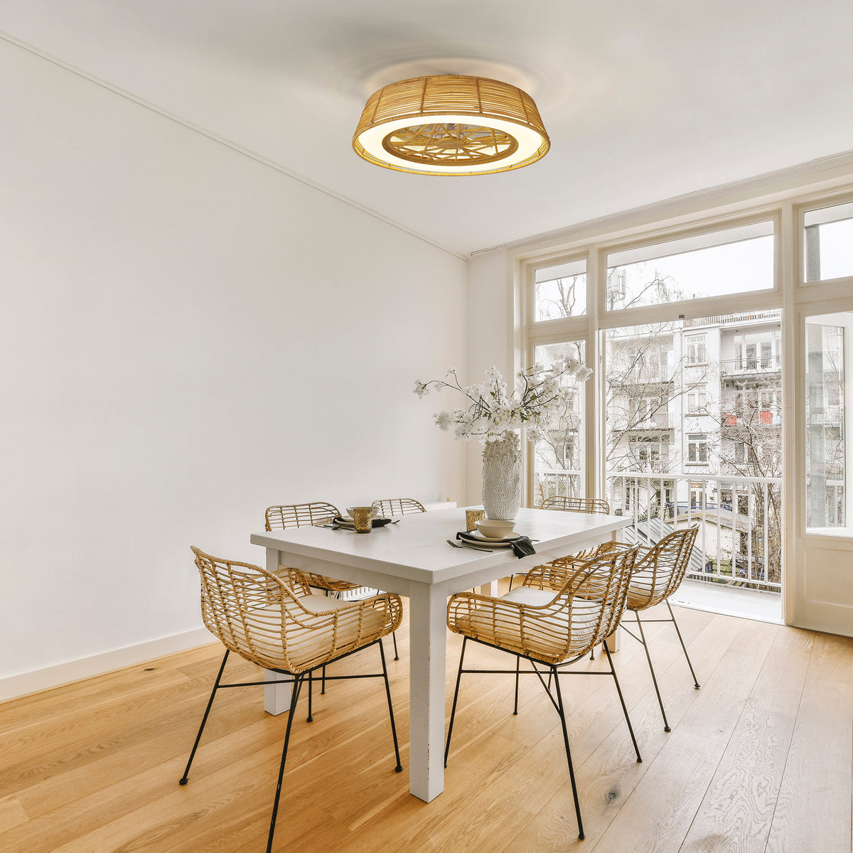 Indonesia M7810 Ceiling Fan Rattan