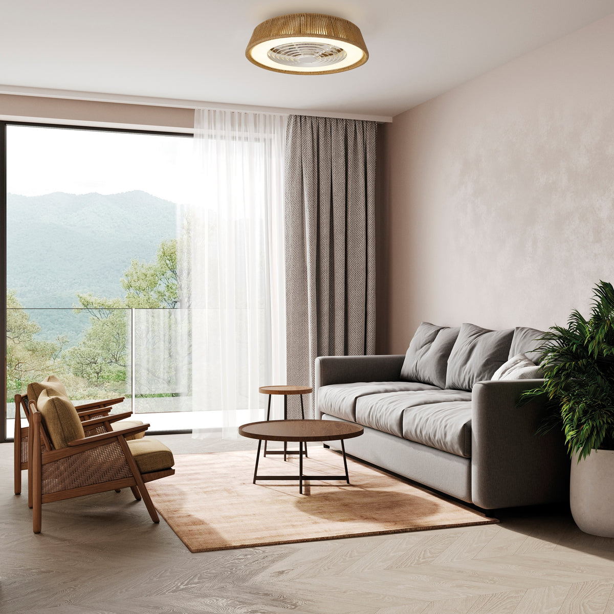 Polinesia Natural M8229 Ceiling Fan