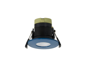 Caron EMDM/9378-HSA Dimmable CCT LED Fire Rated Downlight, Midnight Blue Fascia