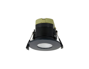 Caron EMVN/9378-HSA Dimmable CCT LED Fire Rated Downlight, Navy Fascia