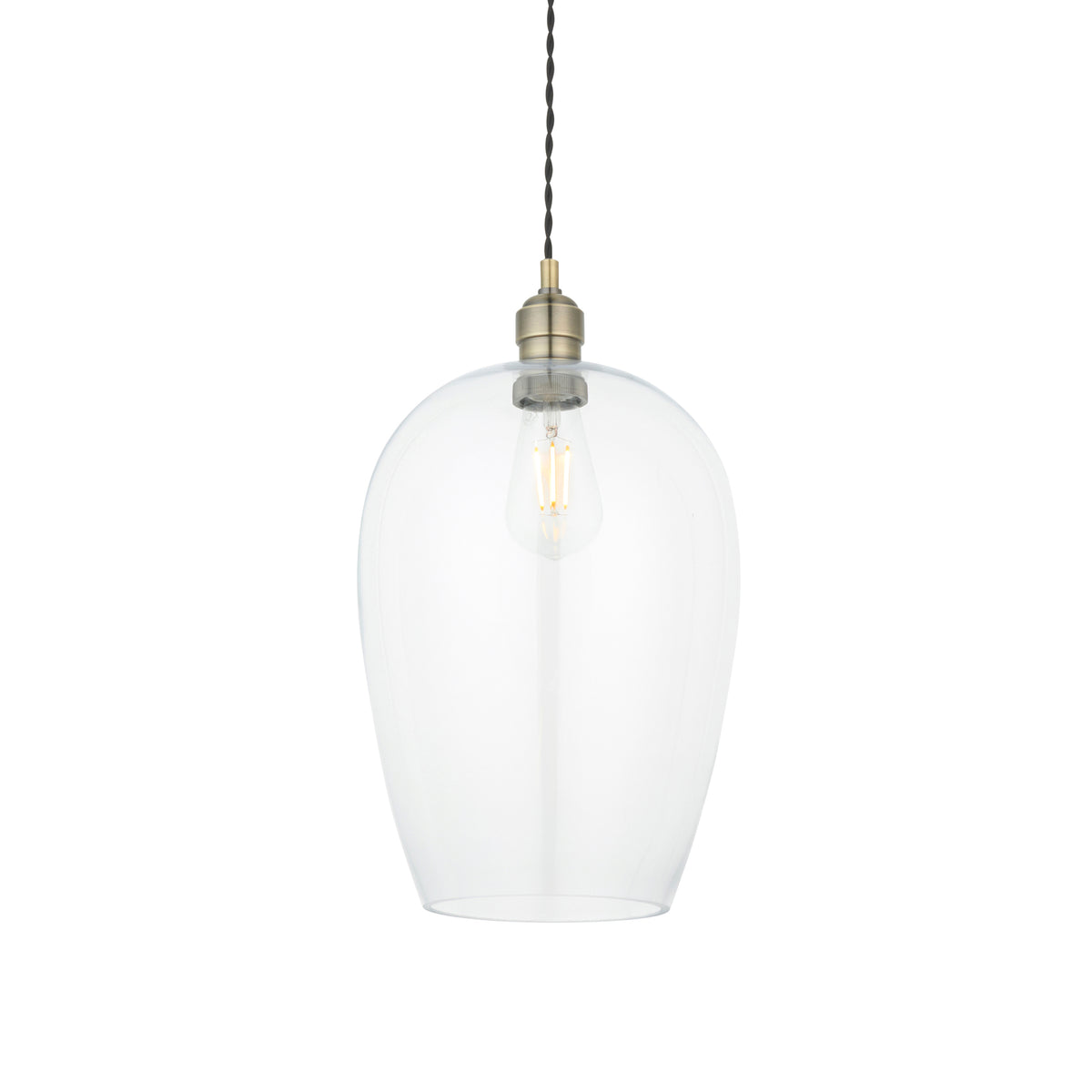 BIS658145 Bishop Large Pendant Antique Brass