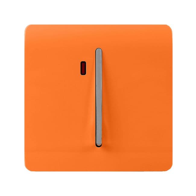 Trendiswitch Modern 1 Gang 45 Amp Cooker Switch with Neon