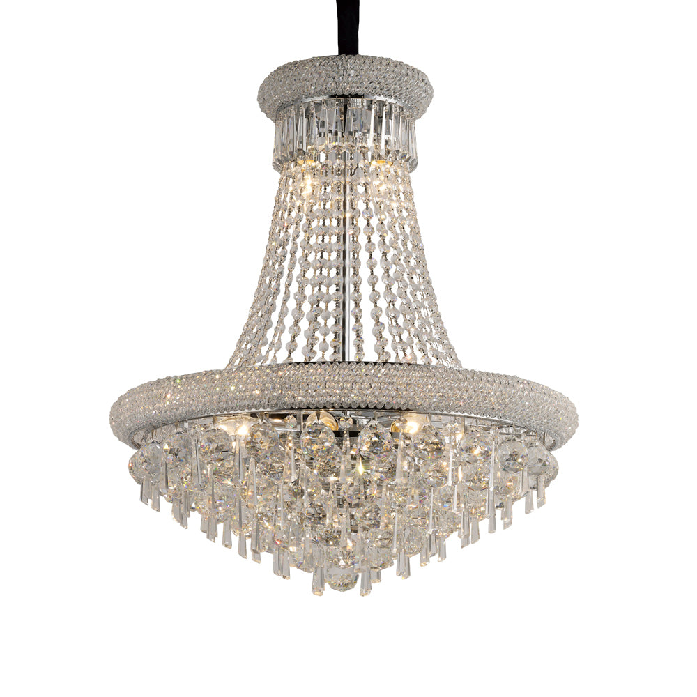 Diyas IL31451 Alexandra 13 Light Chrome Chandelier