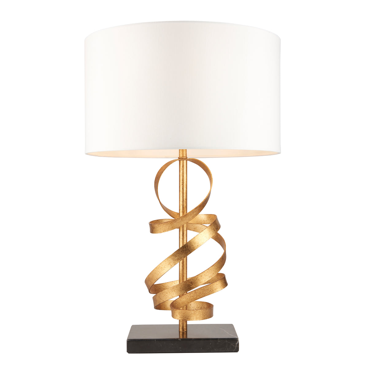 Debussy DEB071062 Table Lamp Gold with Black Marble