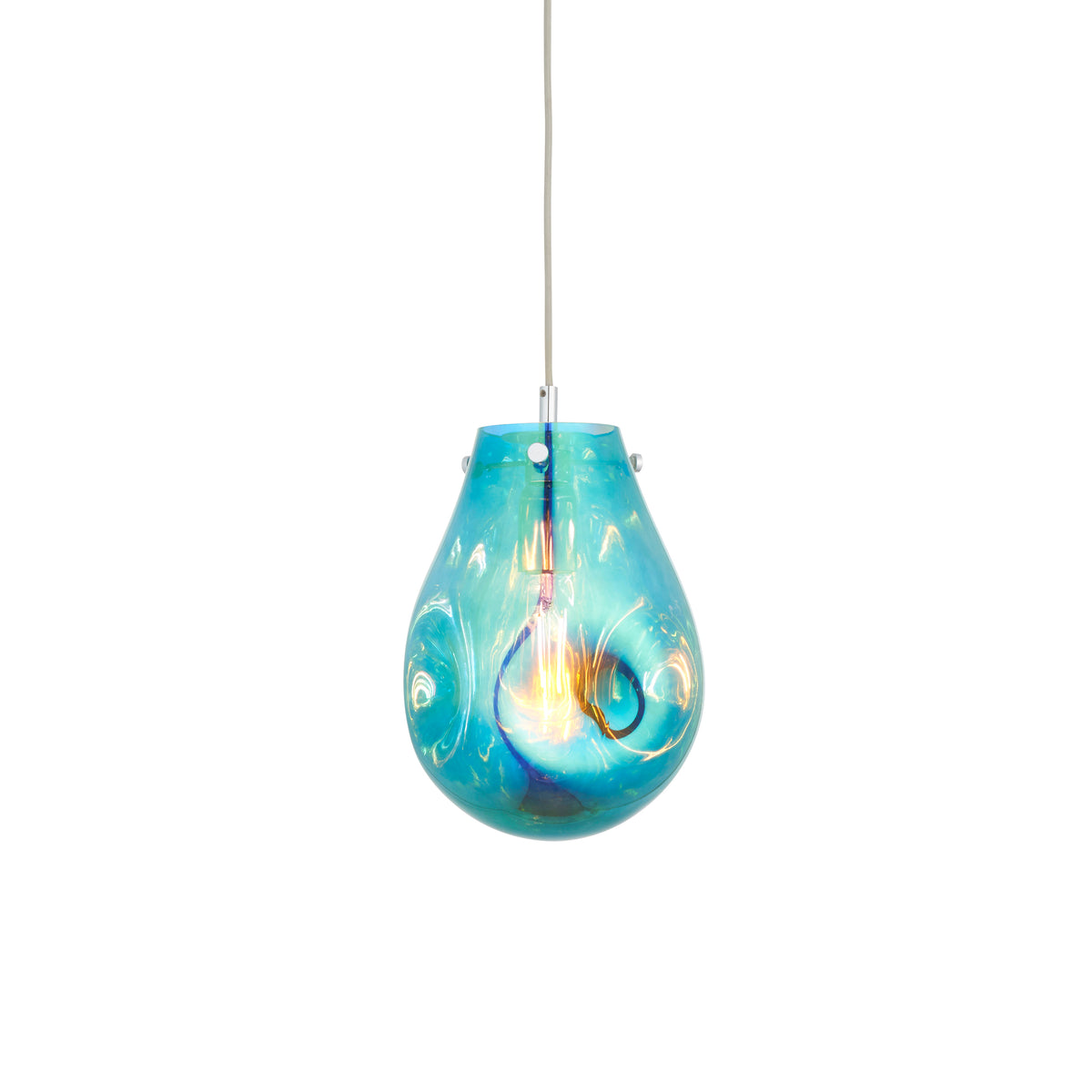 PER517141 Perle Medium Petrol Pendant