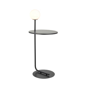 Maderna MAD713035 Floor Lamp with Table Black