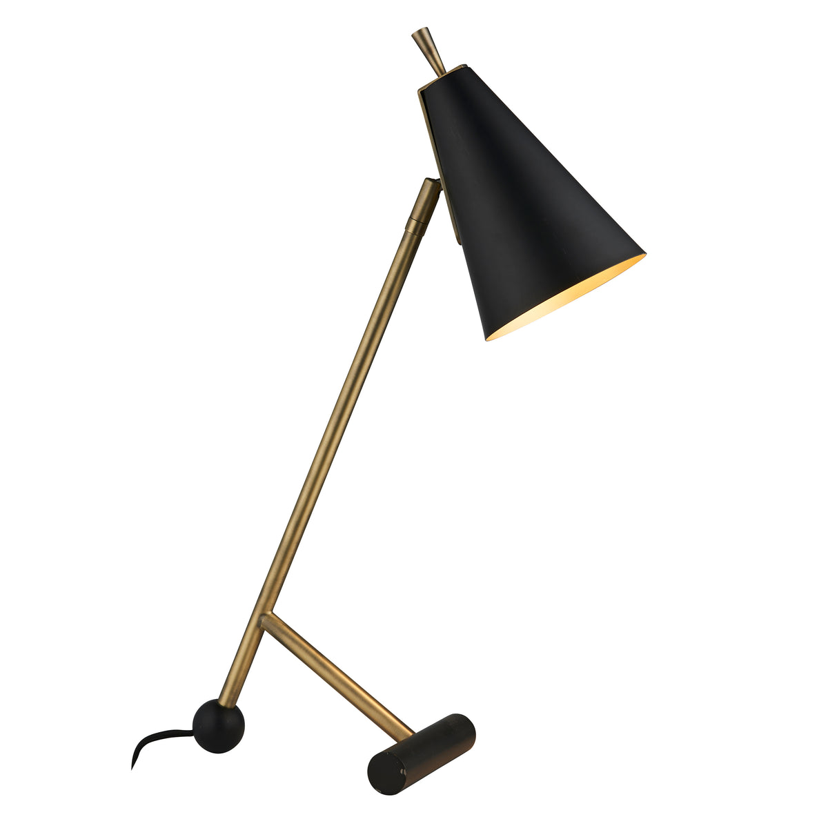 Steiner STE064049 Task Lamp Antique Brass