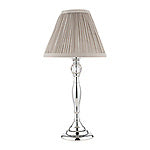 Laura Ashley LA3724959-Q Ellis Table Lamp Polished Chrome