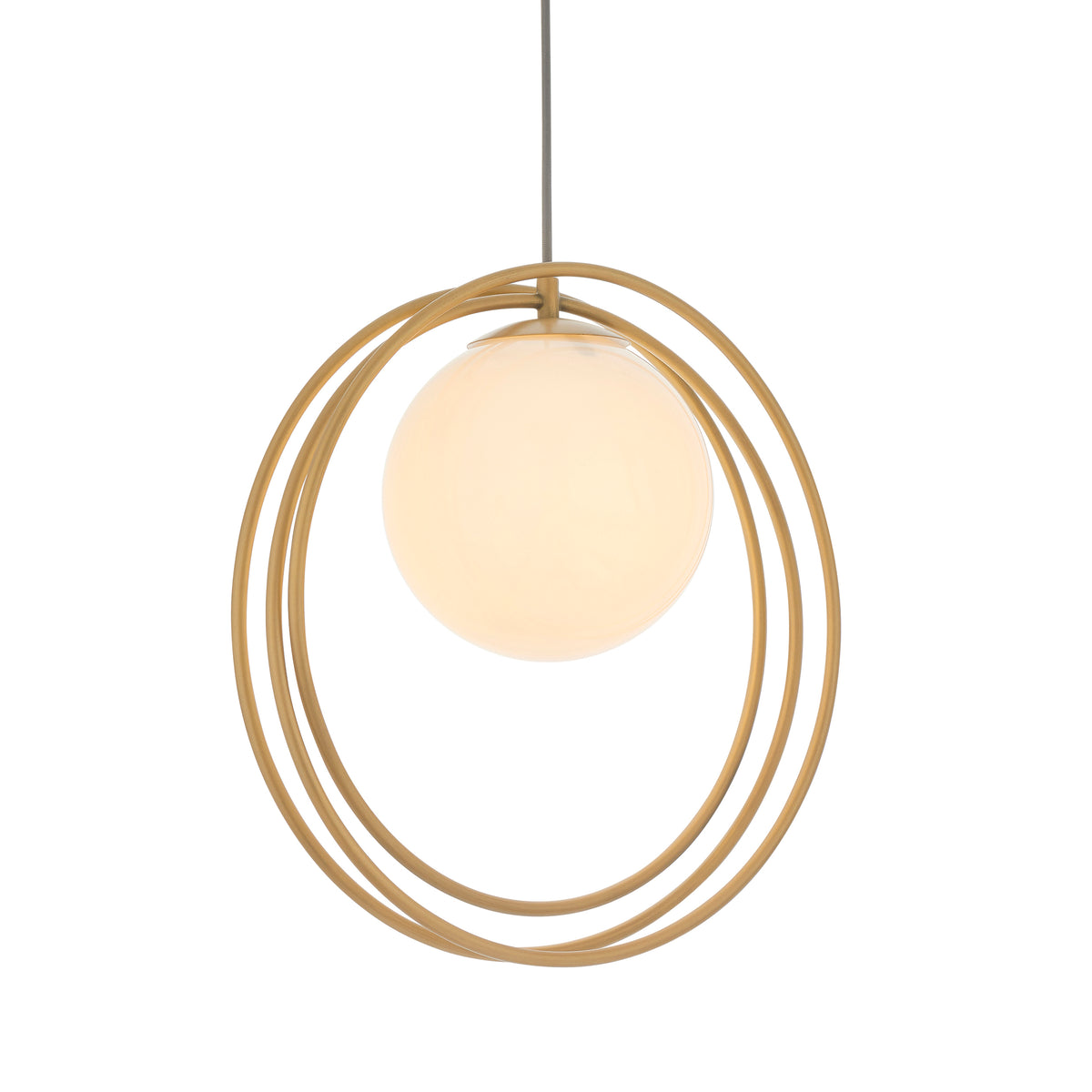 SCH488113 Schubert Single Pendant Brushed Gold