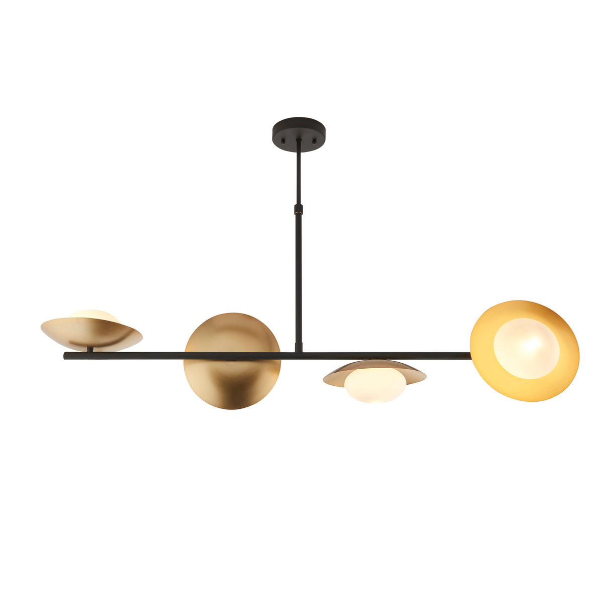 GOL036077 Goldmark 4 Light Pendant Gold