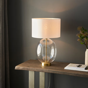 WAG292203 Wagner Table Lamp Satin Brass