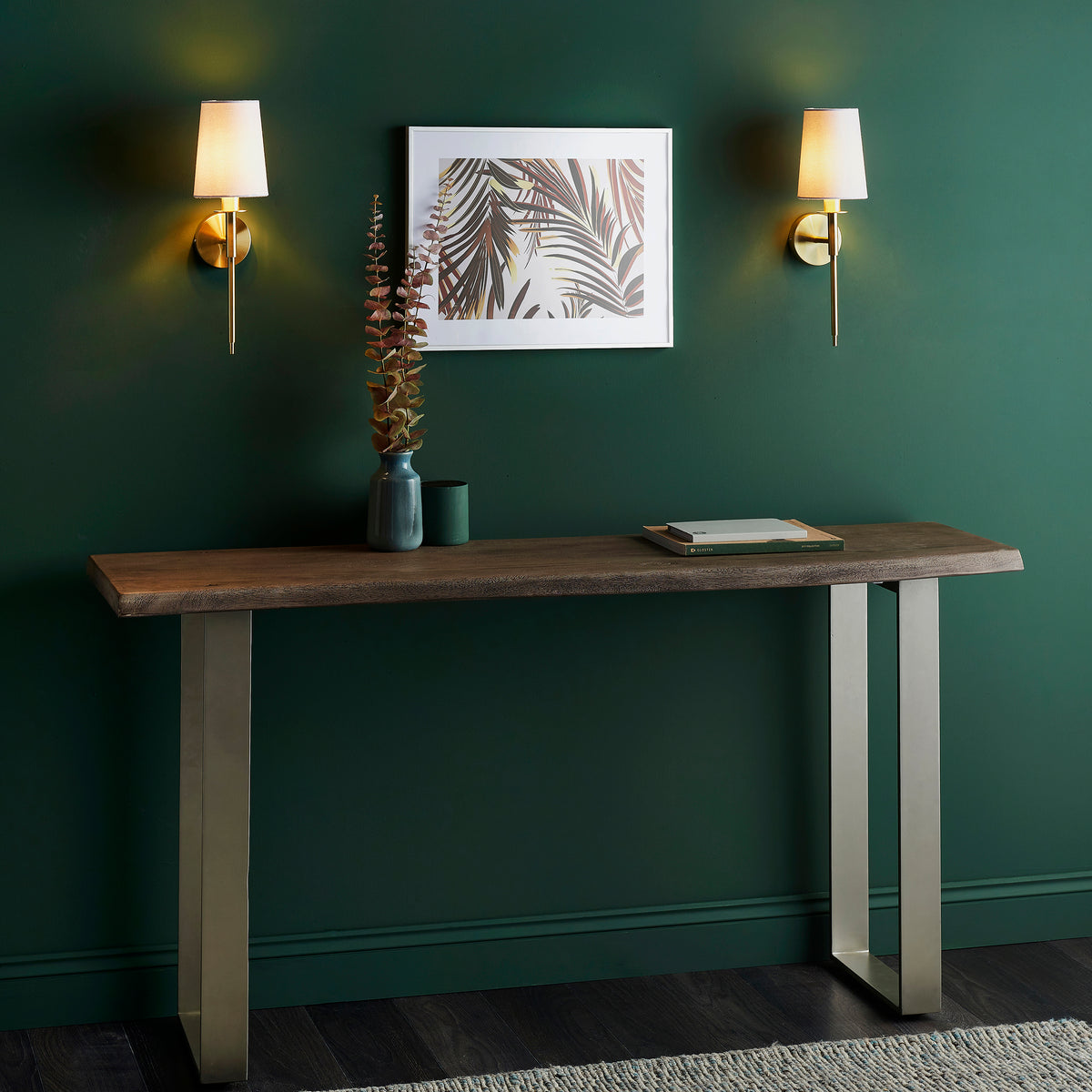 Austin AUS955045 Wall Light Satin Brass