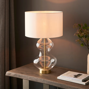 WAG110203 Wagner Table Lamp Satin brass