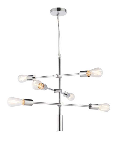 Endon 75940 Rubens 6 Light Pendant