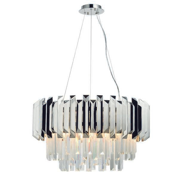 Endon 76430 Valetta Crystal Glass Pendant