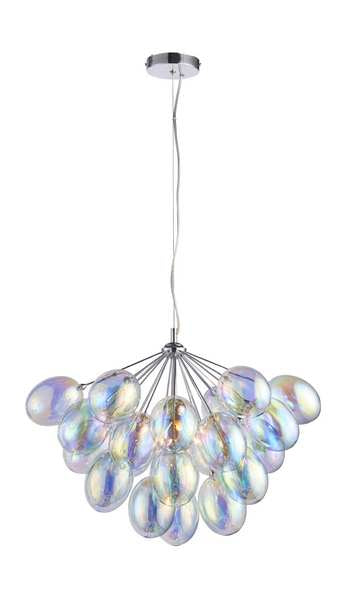 Endon 76450 Infinity Iridescent 6 Light Pendant