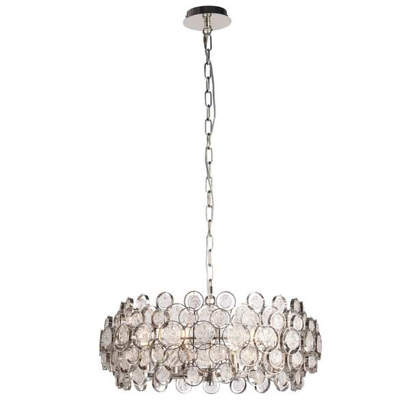 Endon 76508 Marella Nickel 6 Light Pendant