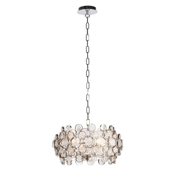 Endon 76509 Marella Nickel 4 Light Pendant