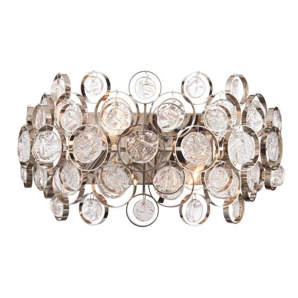 Endon 76510 Marella Nickel Wall Light