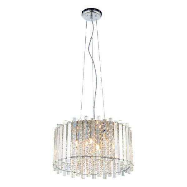 Endon 78699 Hanna Clear Crystal Glass Pendant