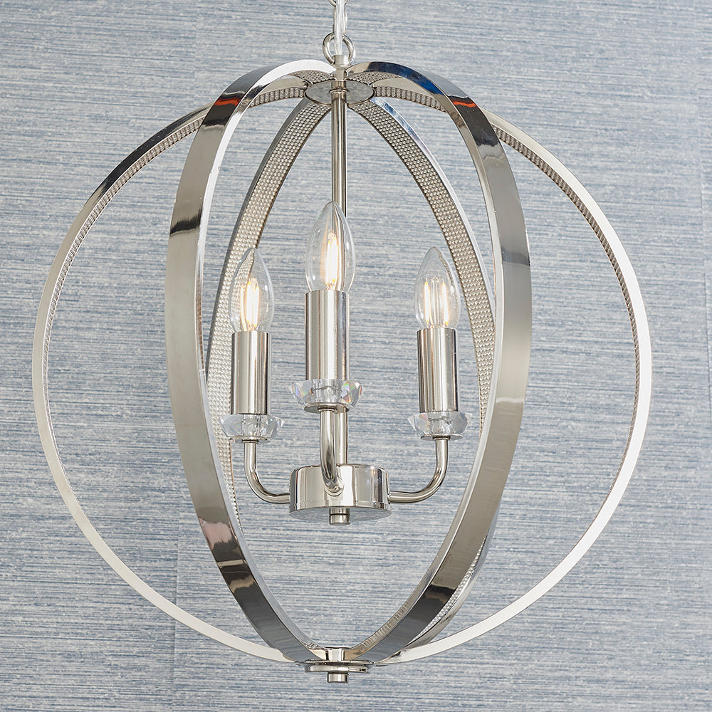 Endon ritz store 3 light pendant