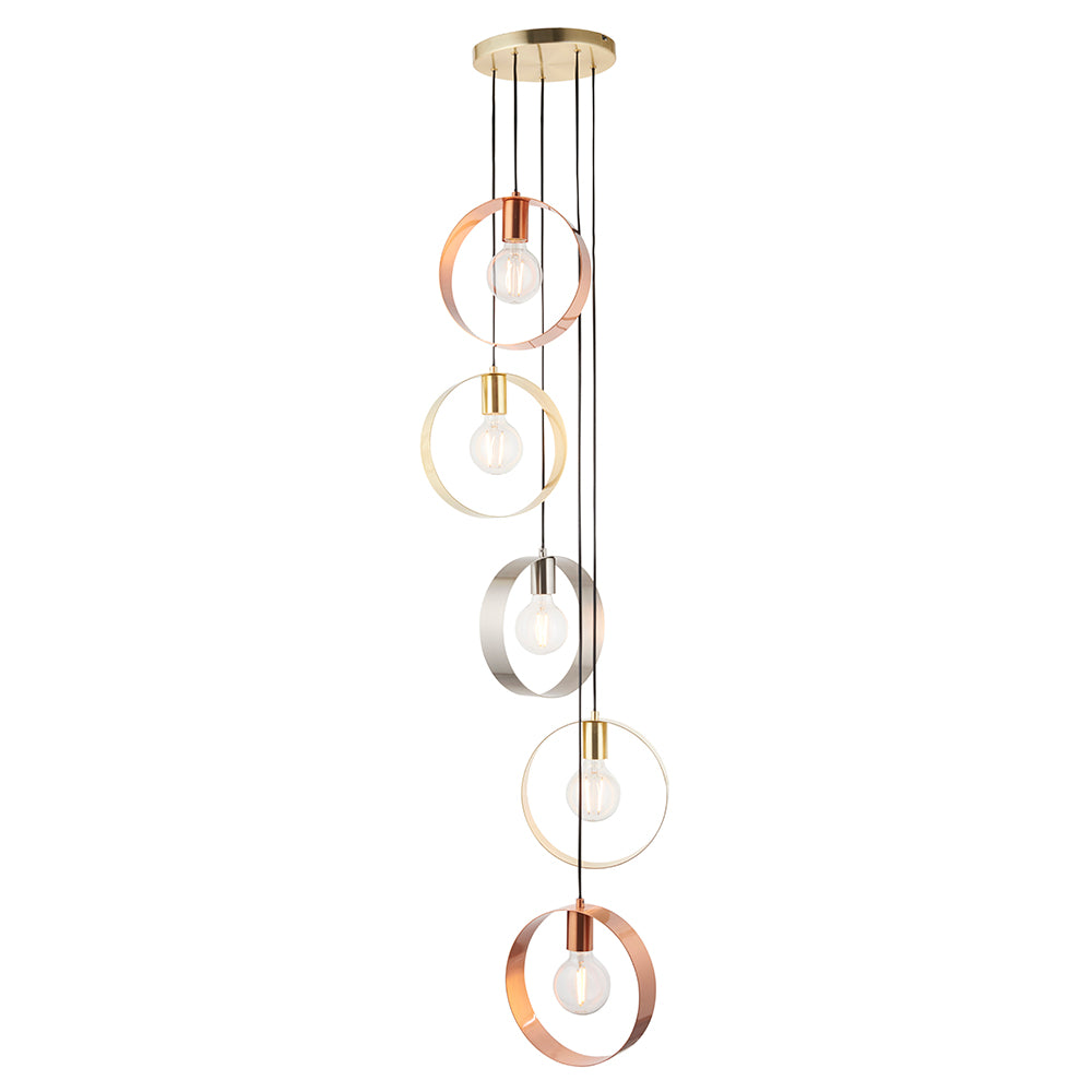 ENDON 81923 Hoop 5 Light Pendant