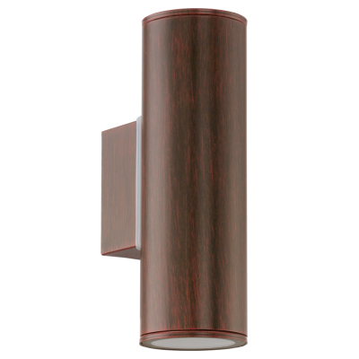 Eglo 94105 Riga Up/Down Wall Light Antique Brown