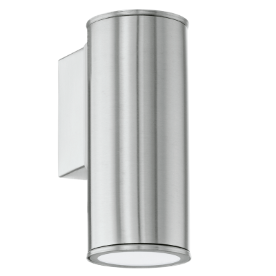 Eglo 94106 RIGA DOWN WALL LIGHT STAINLESS STEEL