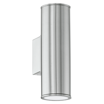 Eglo 94107 Riga Up/Down Wall Light Stainless Steel