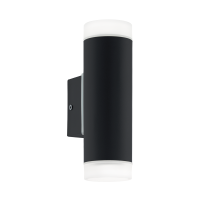 Eglo 96505 RIGA-LED UP/DOWN WALL LIGHT BLACK