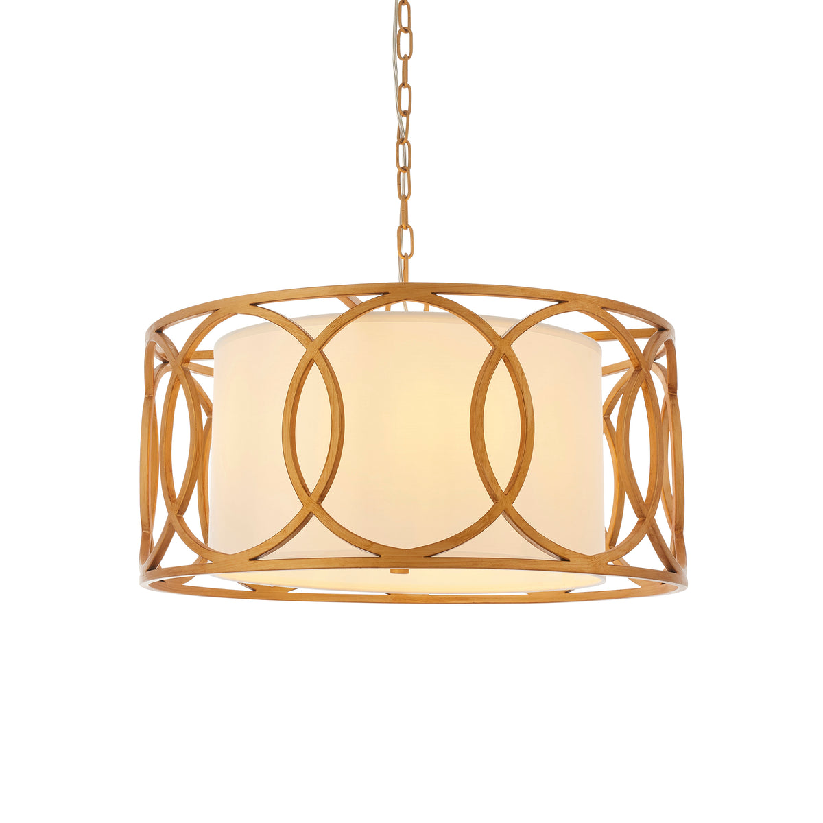 PRO921170 Prokofiev 4 Light Pendant Gold