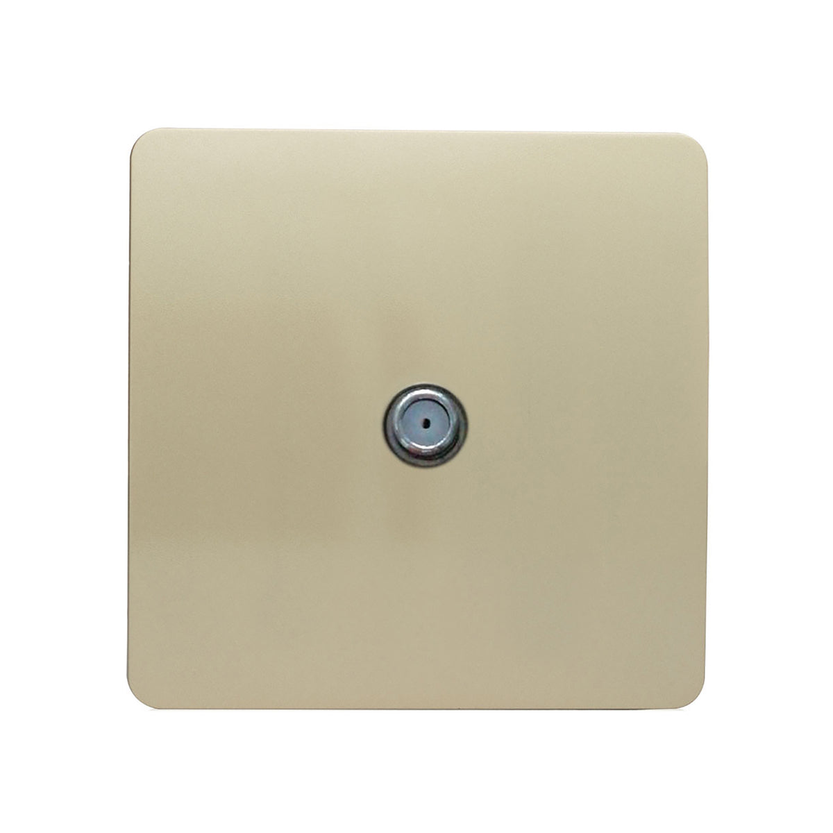 Trendiswitch Artistic Modern 1 Gang Male F-Type Satellite Television Socket