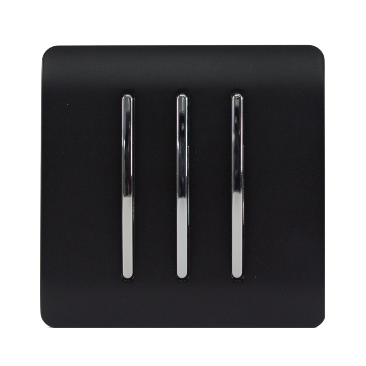 Trendiswitch Artistic Modern 3 Gang 1 or 2 way 10A Rocker Light Switch