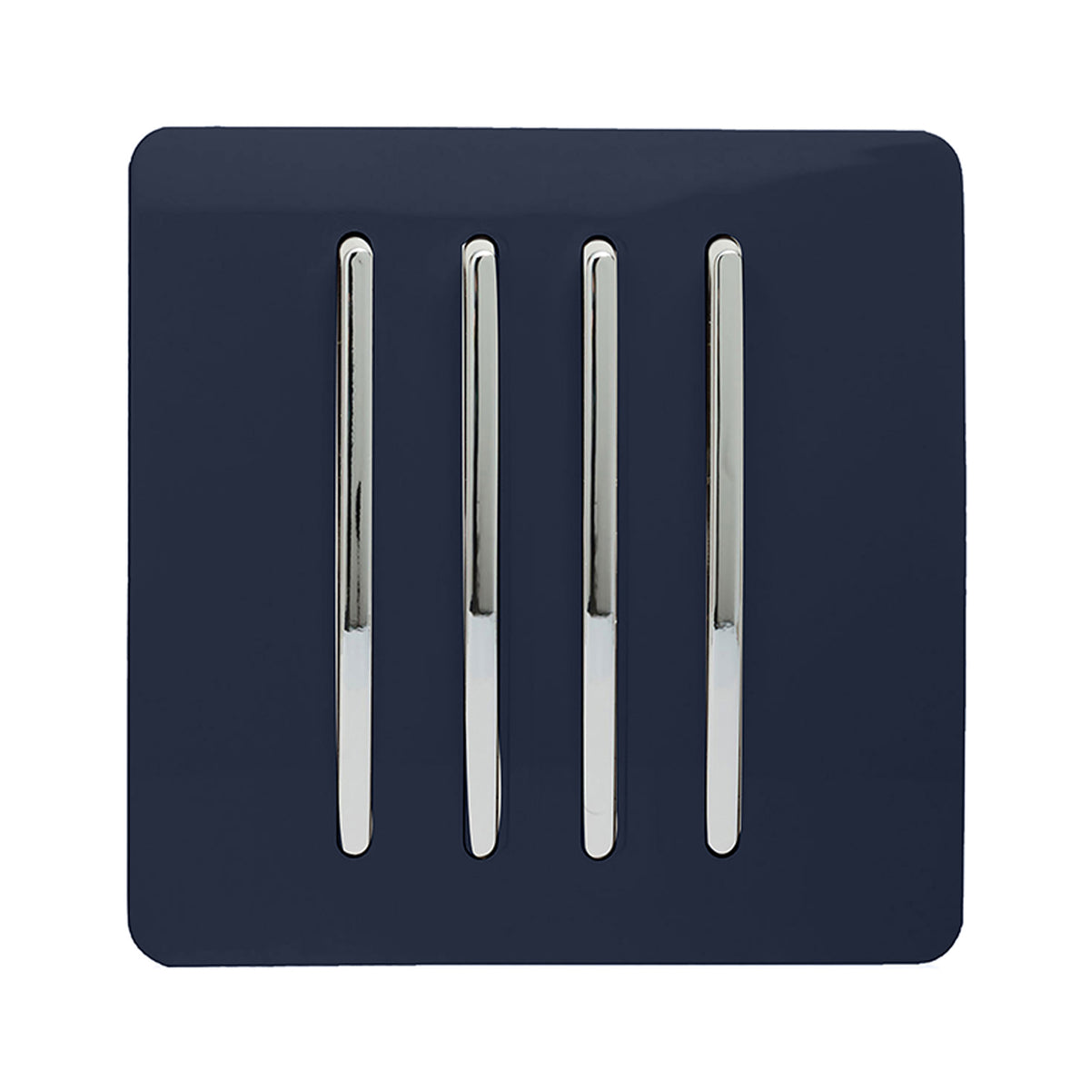 Trendiswitch Artistic Modern 4 Gang 1 or 2 way 10A Rocker Light Switch