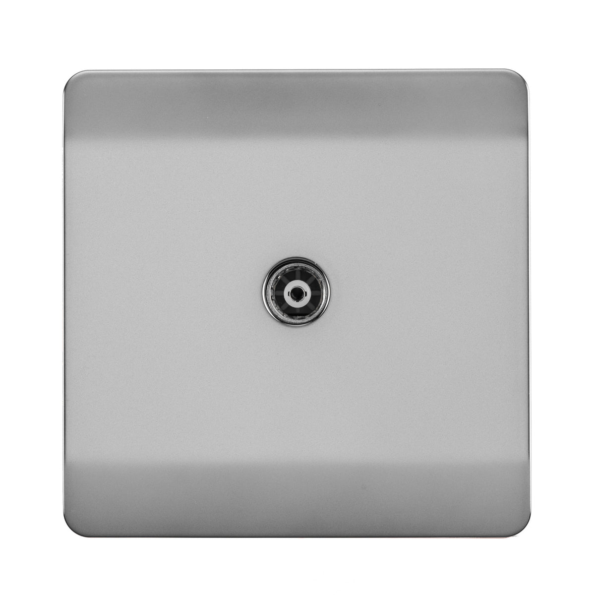 Trendiswitch Modern 1 Gang Female Co-Axial Television TV Socket