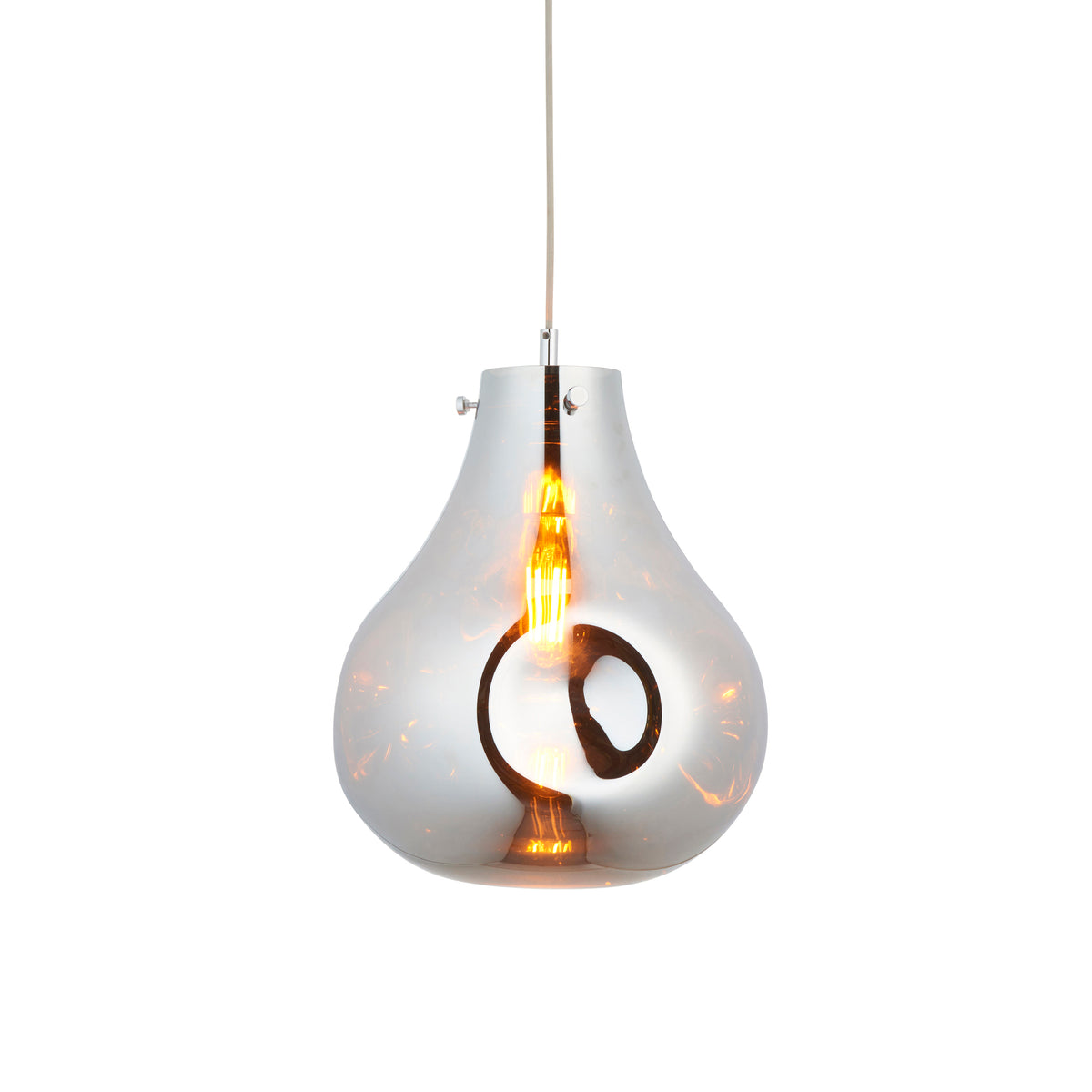 PER788141 Perle Large Chrome Pendant