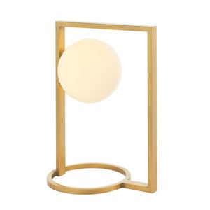 CRO493091 CROFT Table Lamp Brushed Gold