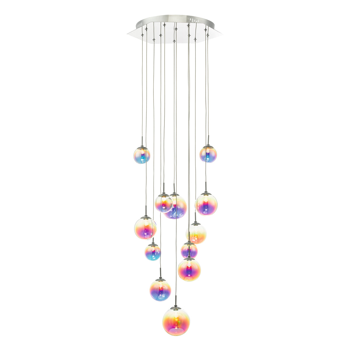 Dar CES1250 Cesario 12 Light Cluster Pendant