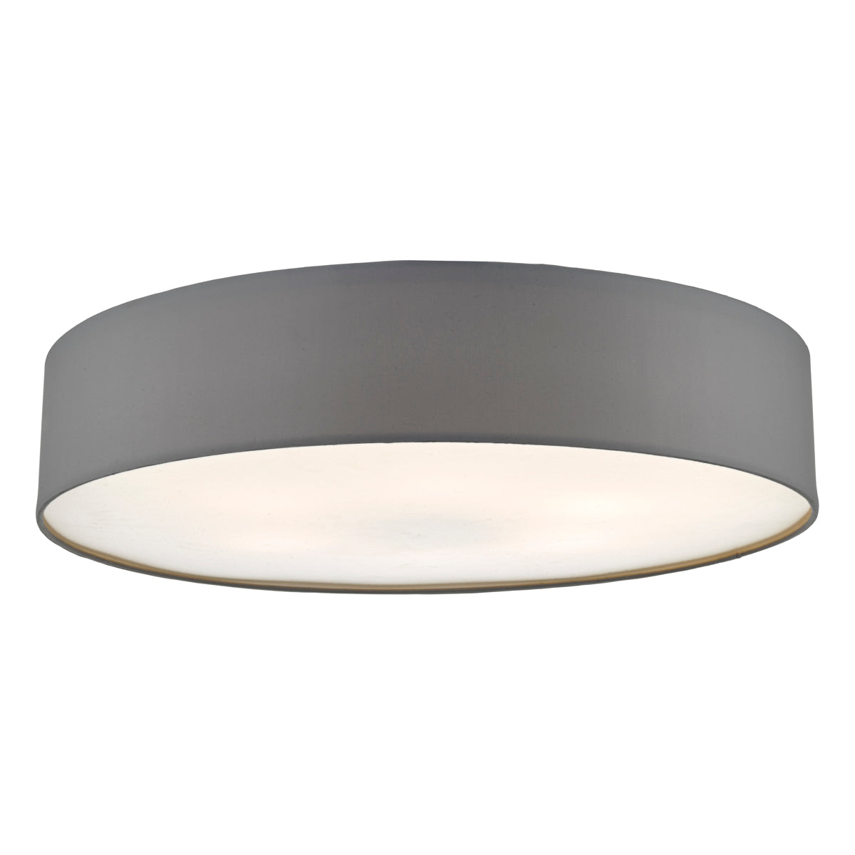 Dar CIE4839 Cierro 6 Light Flush Grey