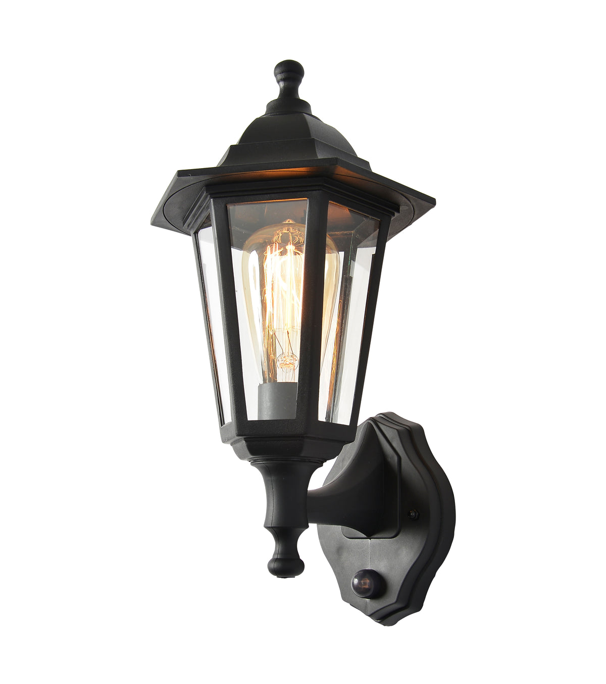 Forum CZ-25150-BLK Bianca Wall Light With PIR
