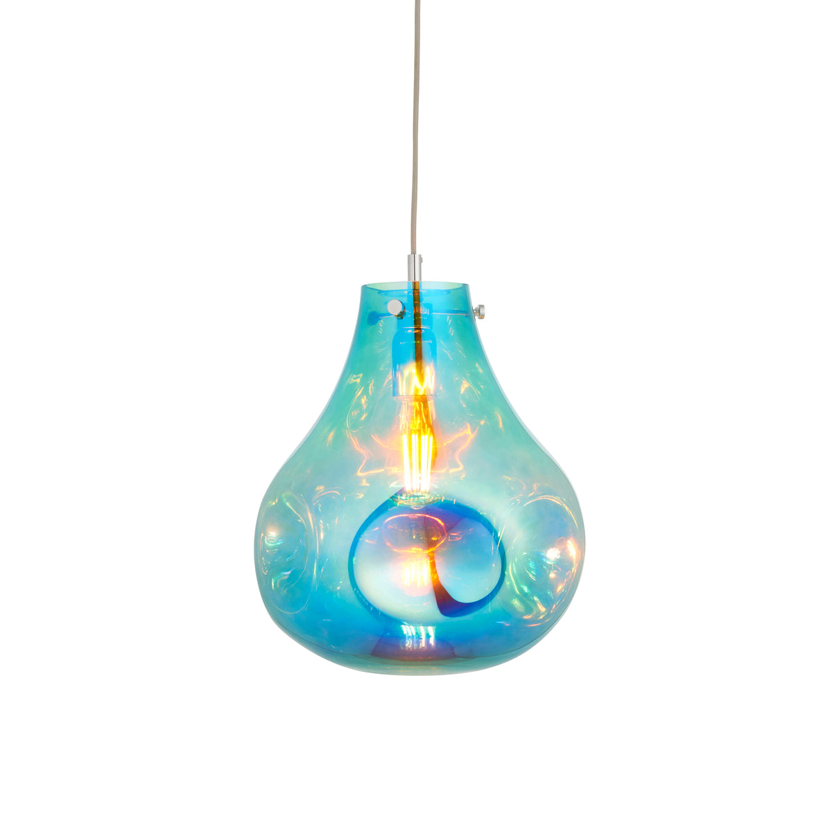 PER791141 Perle Large Petrol Pendant