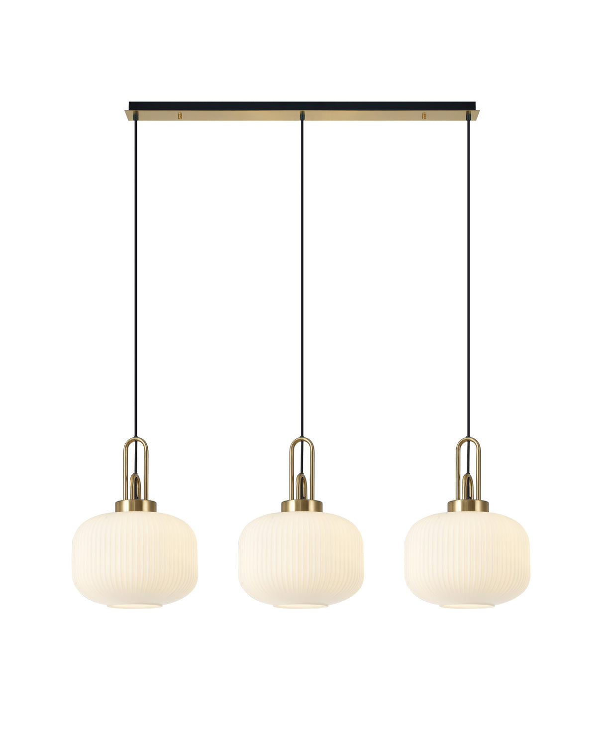 Aniston EM0160-KHSA Linear 3 Light Pendant