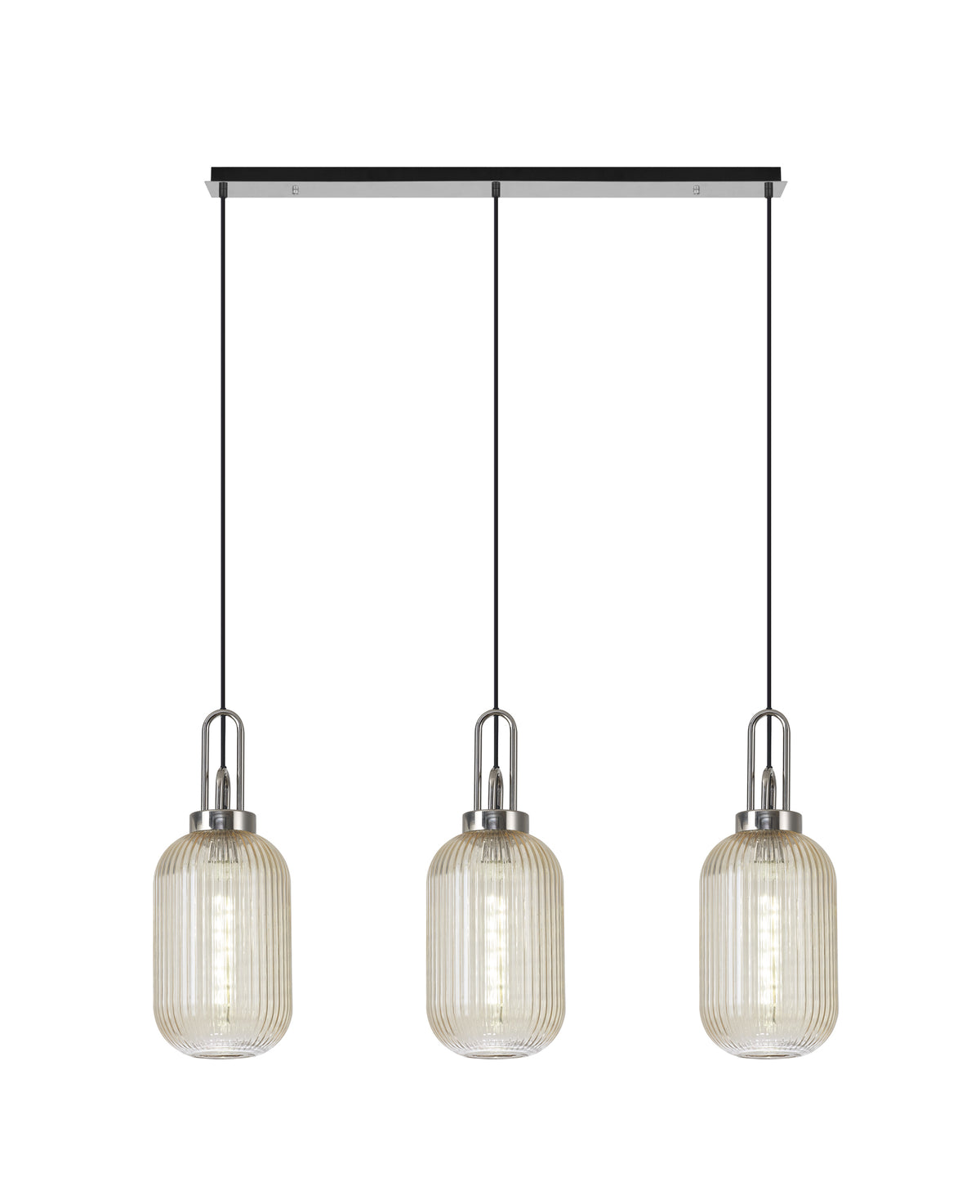 Aniston EM0950-KHSA Linear 3 Light Pendant
