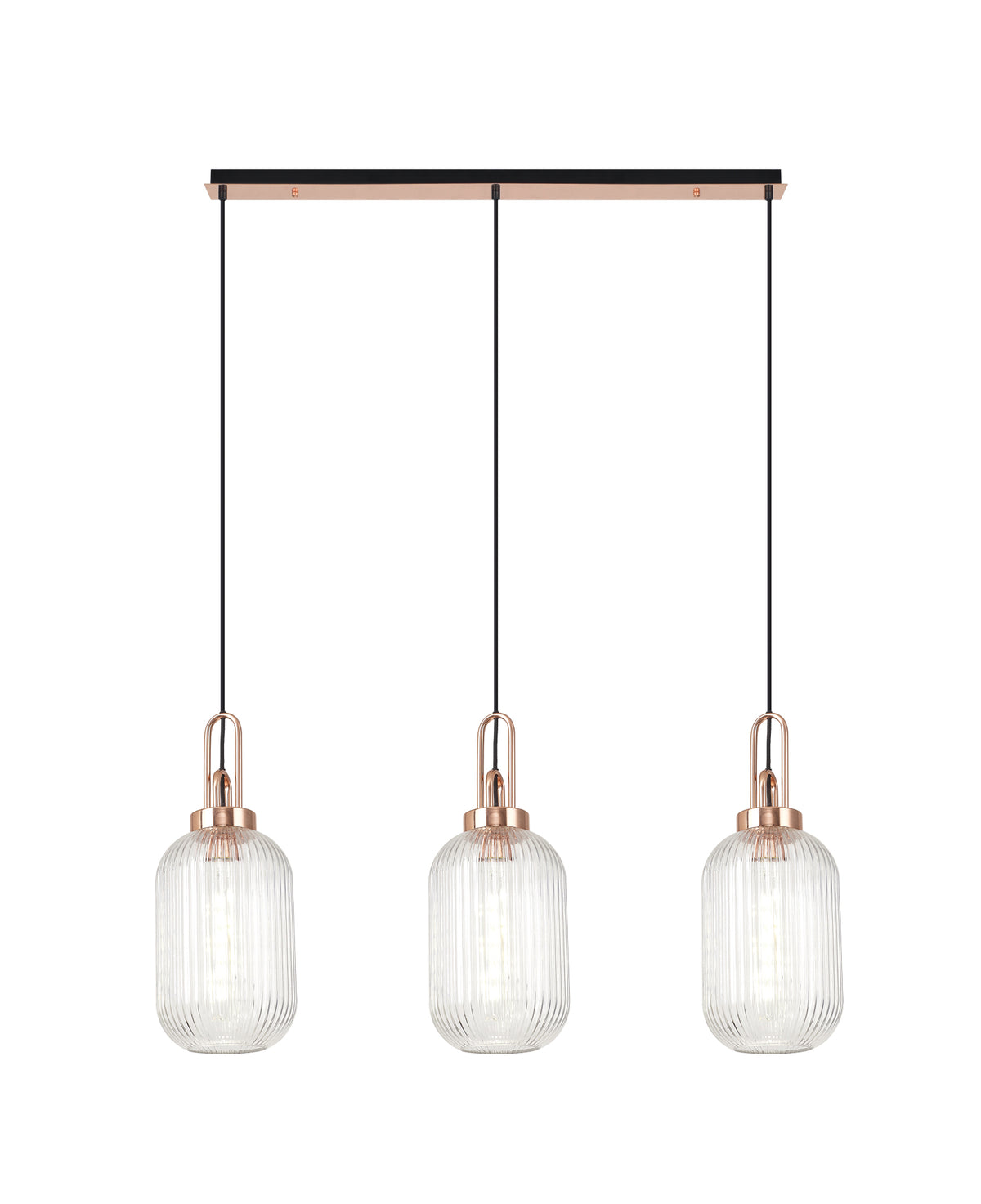 Aniston EM1060-KHSA Linear 3 Light Pendant